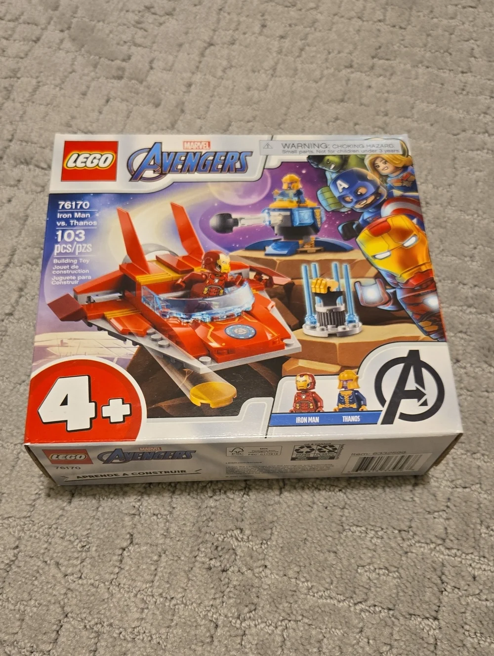 Lego Avengers Marvel Set NWT
